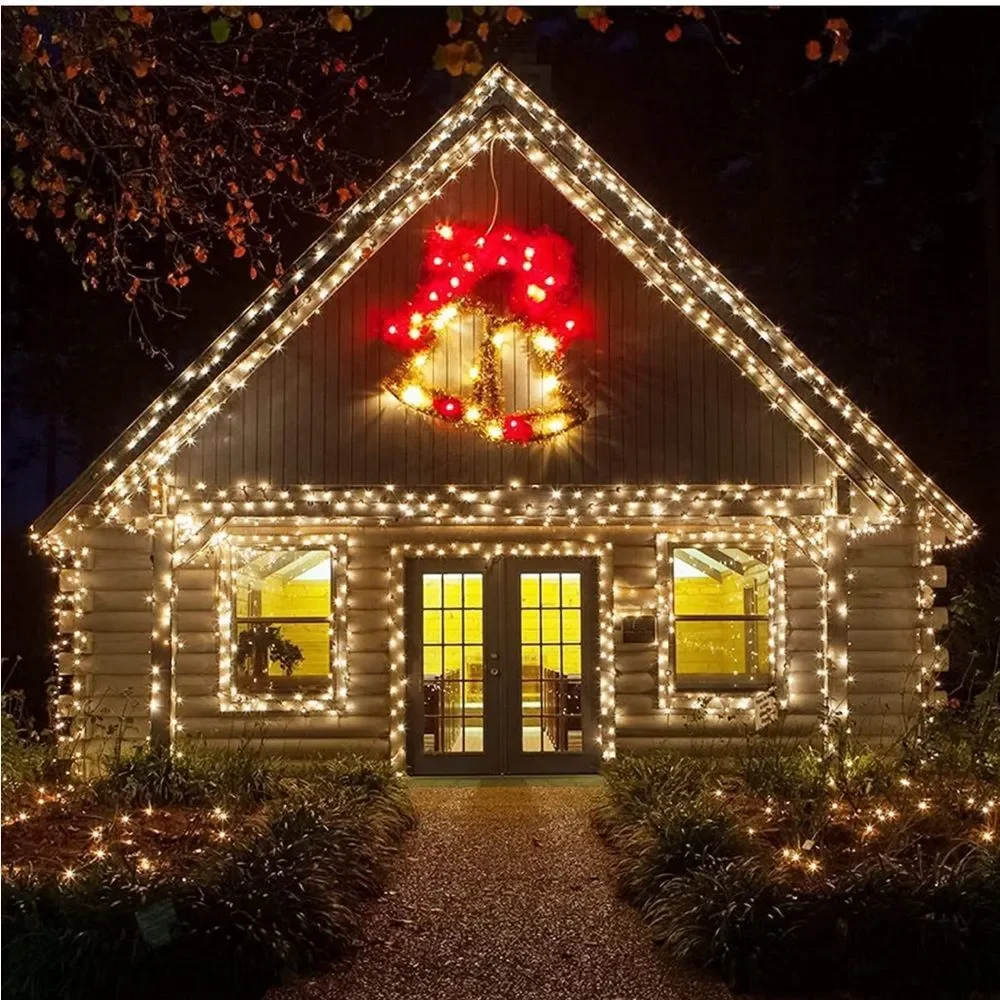 10/$25🦋 Holiday Living 100-Count White Incandescent Plug-In String Lights